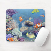 珊瑚礁のマウスパッド マウスパッド (マウス)