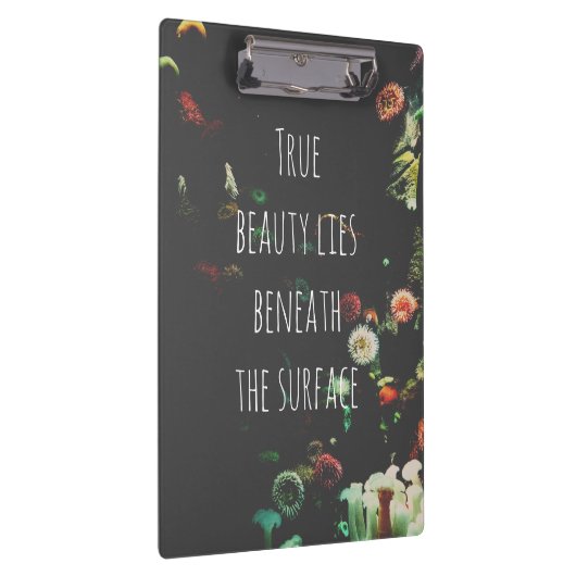 珊瑚礁の感動的な引用文 クリップボード (右)