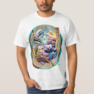 珊瑚礁の海洋魚のTシャツ Tシャツ