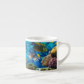 珊瑚礁の熱帯魚の写真 エスプレッソカップ (右)