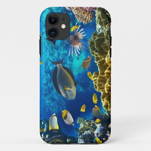 珊瑚礁の熱帯魚の写真 Case-Mate iPhoneケース (裏面)