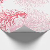 珊瑚礁パターン ラッピングペーパー (角)