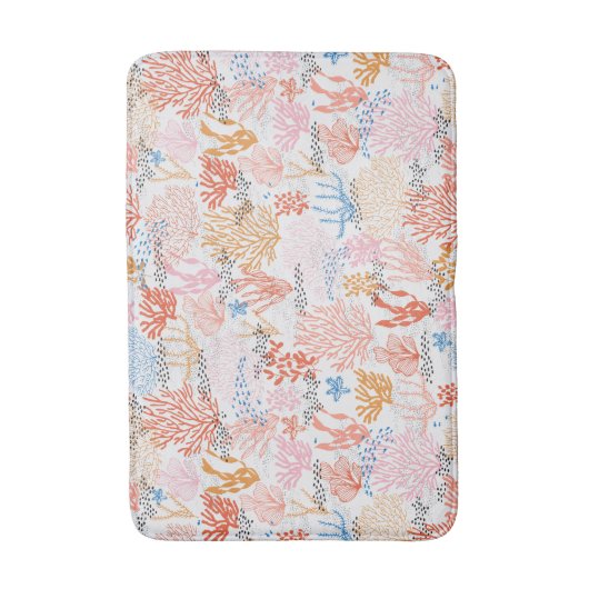 珊瑚礁 バスマット (正面縦)