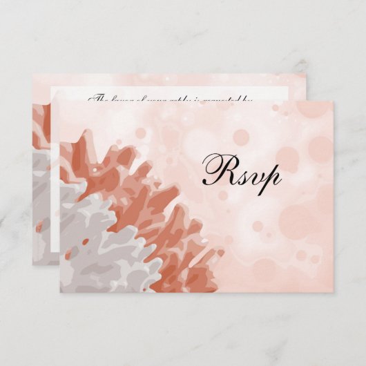 珊瑚礁 出欠カード (正面/裏面)