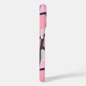 珊瑚色ステンドグラスパターン Case-Mate iPhoneケース (裏面 / 右)
