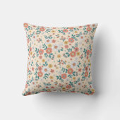 珊瑚花園模様 クッション (裏面)