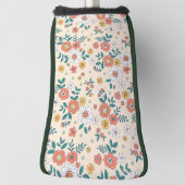 珊瑚花園模様 ゴルフヘッドカバー (回転90)