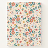 珊瑚花園模様 ノートブック (裏面)