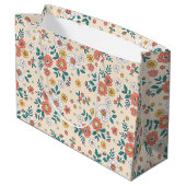 珊瑚花園模様 ラージペーパーバッグ (裏面アングル)