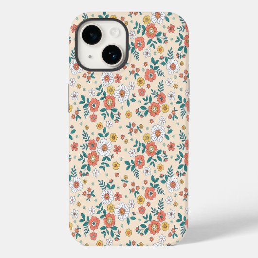 珊瑚花園模様 Case-Mate iPhoneケース (裏面)