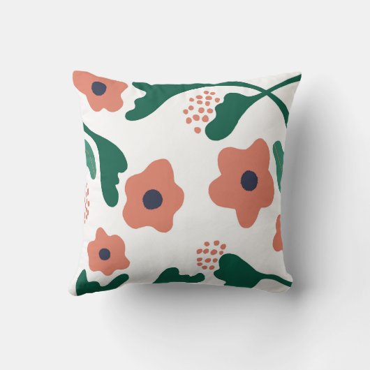 珊瑚花枕 クッション (裏面)