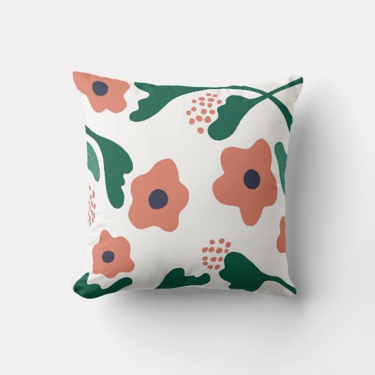 珊瑚花枕 クッション (正面)