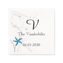 珊瑚銀の青い結婚ヒトデ