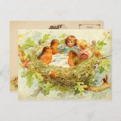 珍しいお茶のパーティー! ポストカード (正面/裏面)