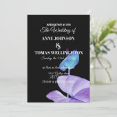 珍しいエレガントCustomWedding招待状 招待状 (スタンド正面)