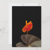 珍しいエレガントCustomWedding招待状 招待状 (裏面)