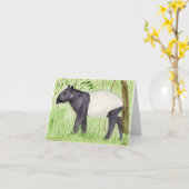 珍しいタピールカード カード (黄色い花)