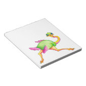 珍しいダチョウ ノートパッド (アングル)