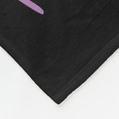 珍しいダチョウ フリースブランケット (角)