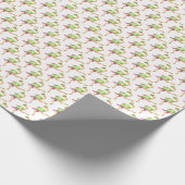 珍しいダチョウ ラッピングペーパー (角)