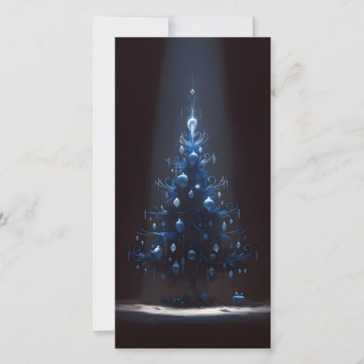 珍しいダーククリスマスカード シーズンカード (正面)