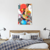 珍しいチキンスプーンレスト キャンバスプリント (インサイチュ (寝室))