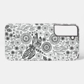 珍しいトンボの庭 SAMSUNG GALAXYケース (裏面横)