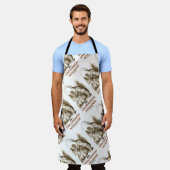 珍しいナンセンス(ロブスターカドリルワンダーランド) エプロン (着用した状態)