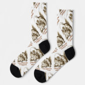 珍しいナンセンス(ロブスターカドリルワンダーランド) ソックス (左)