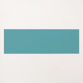 珍しいパターン（の模様が）あるファンタジーカラフルフラワーフラクタル ヨガマット (裏面(横))