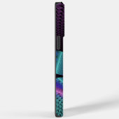 珍しいパターン(の模様が)あるファンタジーカラフルフラワーフラクタル Case-Mate iPhoneケース (裏面 / 右)