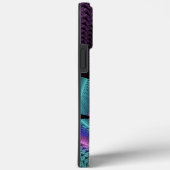 珍しいパターン（の模様が）あるファンタジーカラフルフラワーフラクタル Case-Mate iPhoneケース (裏面 / 右)