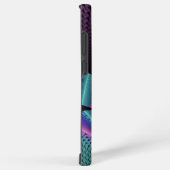 珍しいパターン（の模様が）あるファンタジーカラフルフラワーフラクタル SAMSUNG GALAXYケース (右側面)