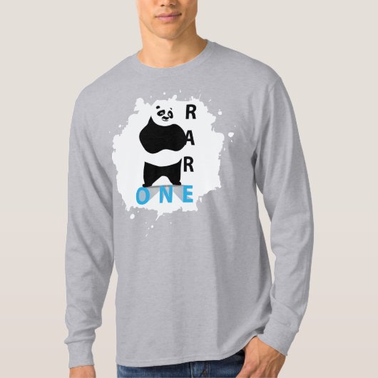 珍しいパンダ Tシャツ (正面)