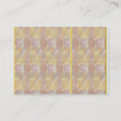 珍しいビジネスユニークなカード 名刺 (裏面)