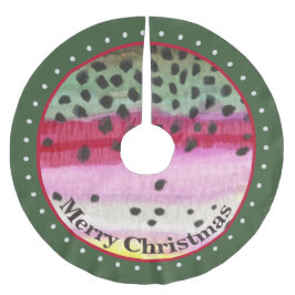 珍しいマス釣り ブラッシュドポリエステルツリースカート