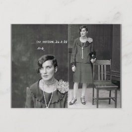 珍しいヴィンテージ刑事爆弾写真ポスト ポストカード