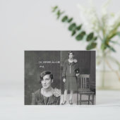 珍しいヴィンテージ刑事爆弾写真ポスト ポストカード (スタンド正面)