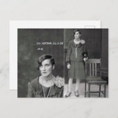 珍しいヴィンテージ刑事爆弾写真ポスト ポストカード (正面/裏面)