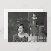 珍しいヴィンテージ刑事爆弾写真ポスト ポストカード (正面/裏面)