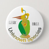 珍しい人- (ボタン) 缶バッジ (正面)