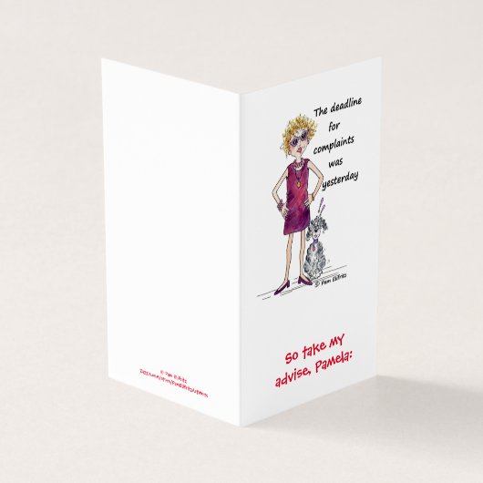 珍しい休日のグリーティング赤い水彩風刺画 (外部)