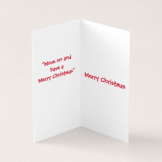 珍しい休日のグリーティング赤い水彩風刺画 (内部)