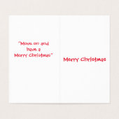 珍しい休日のグリーティング赤い水彩風刺画 (内部フラット)