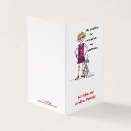 珍しい休日のグリーティング赤い水彩風刺画