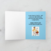 🔥 「珍しい品種、よくできた」グリーティングカード サンキューカード (内部)