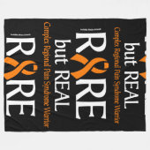 珍しい実在が...CRPS フリースブランケット (正面(横))