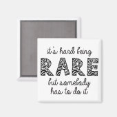 珍しい懸命だ マグネット (正面/裏面)