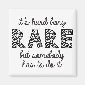 珍しい懸命だ マグネット (正面)