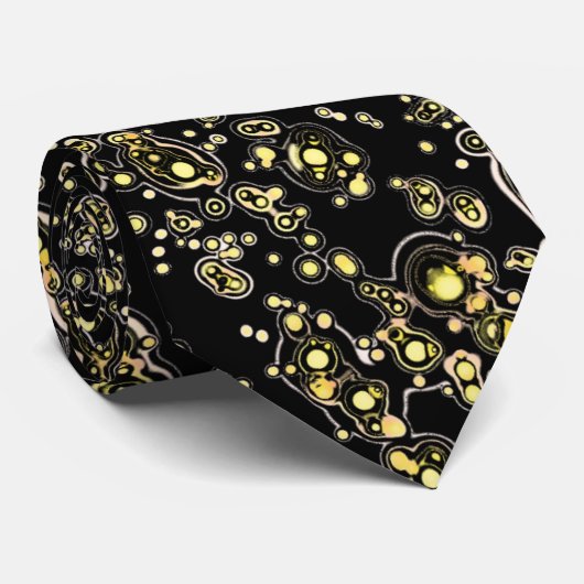 珍しい細菌のタイ ネクタイ (ロール)